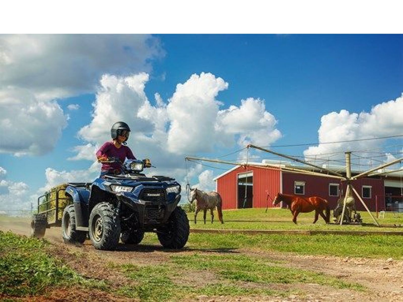 Мотовездеход KAWASAKI Brute Force 450 4x4 2025